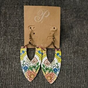Plunder Multicolor Floral Earrings